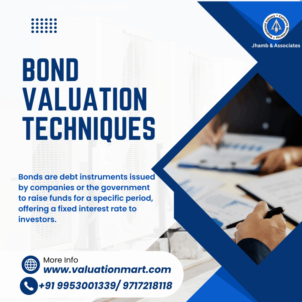 Bond valuation techniques